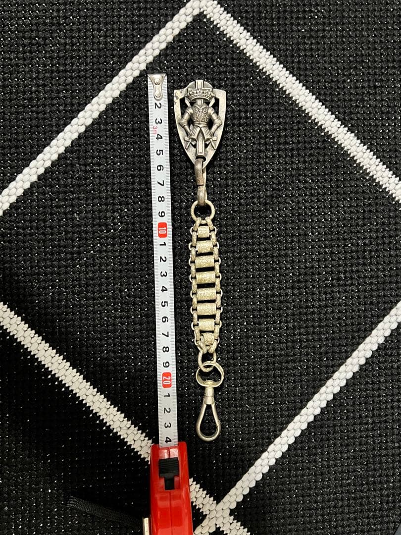 フリーメイソン テンプル騎士団 ソードチェーン 全長約24cm ビンテージ