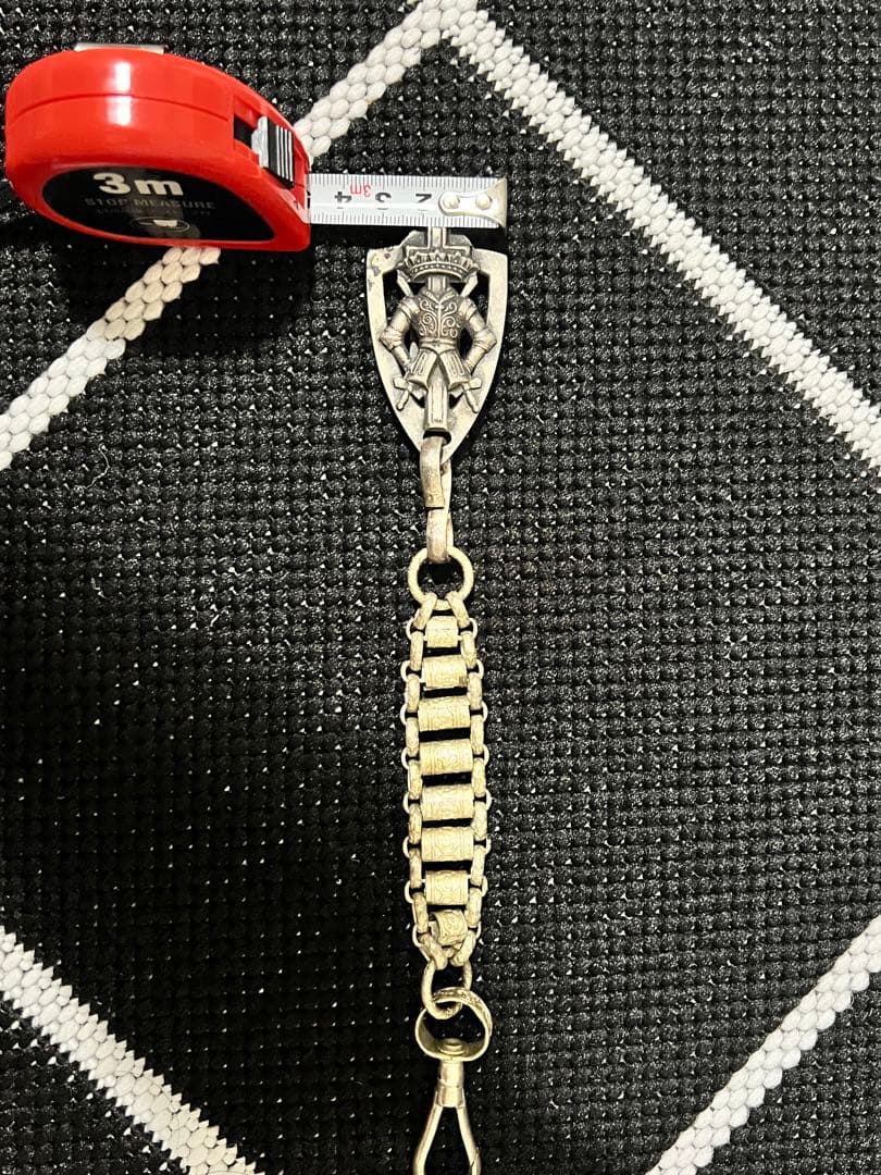 フリーメイソン テンプル騎士団 ソードチェーン 全長約24cm ビンテージ
