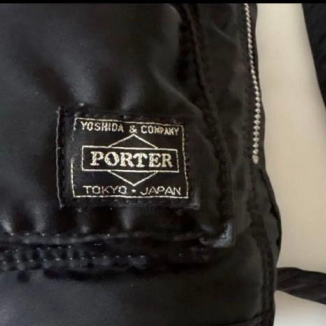 美品　PORTER ポーター タンカー バックパック リュック ブラック 黒