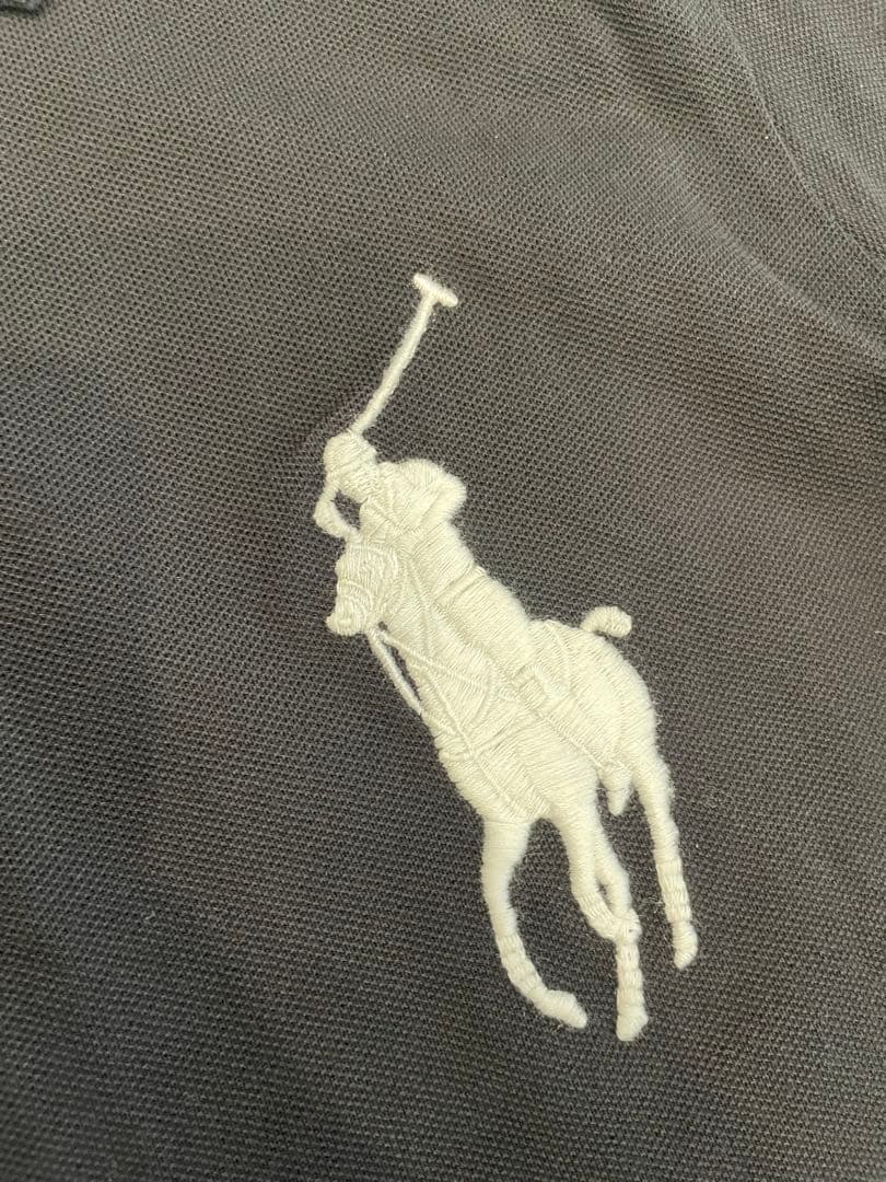 美品♡ ラルフローレン　レディース　長袖ポロシャツ　ブラック　ビッグポニー　M