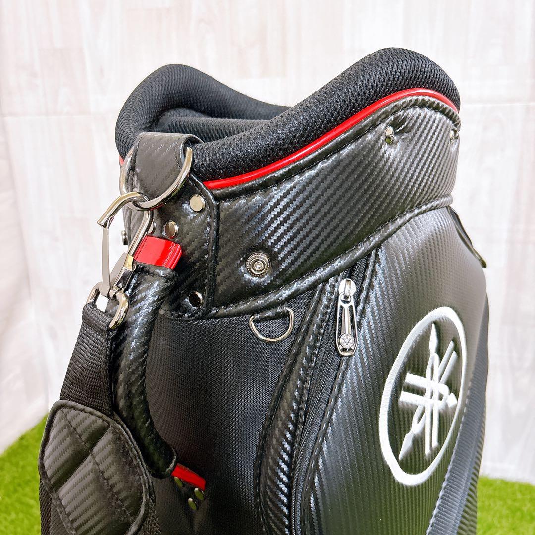 YAMAHA ヤマハ キャディバッグ ゴルフバック 合成皮革 PUレザー 9型