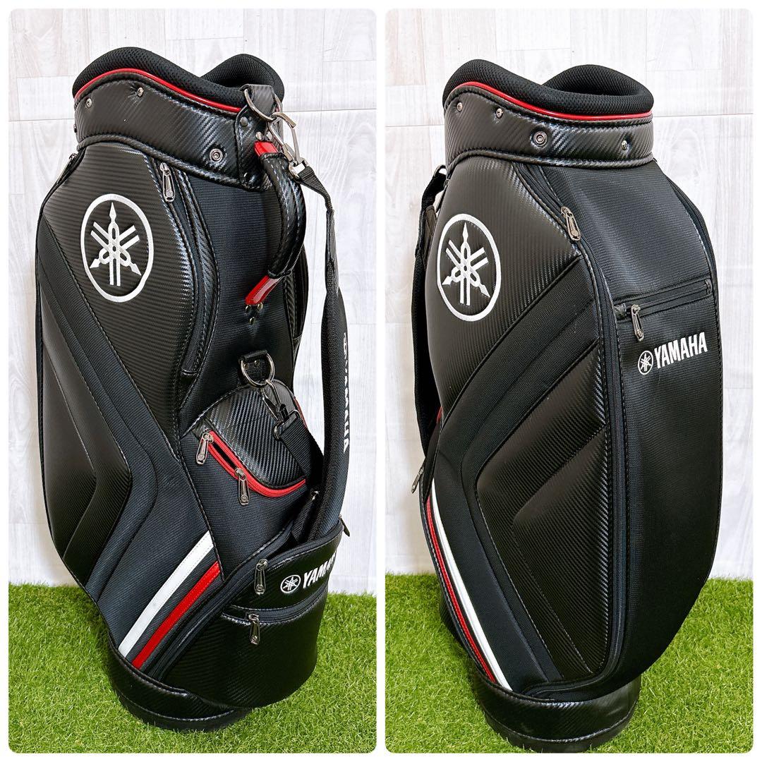 YAMAHA ヤマハ キャディバッグ ゴルフバック 合成皮革 PUレザー 9型
