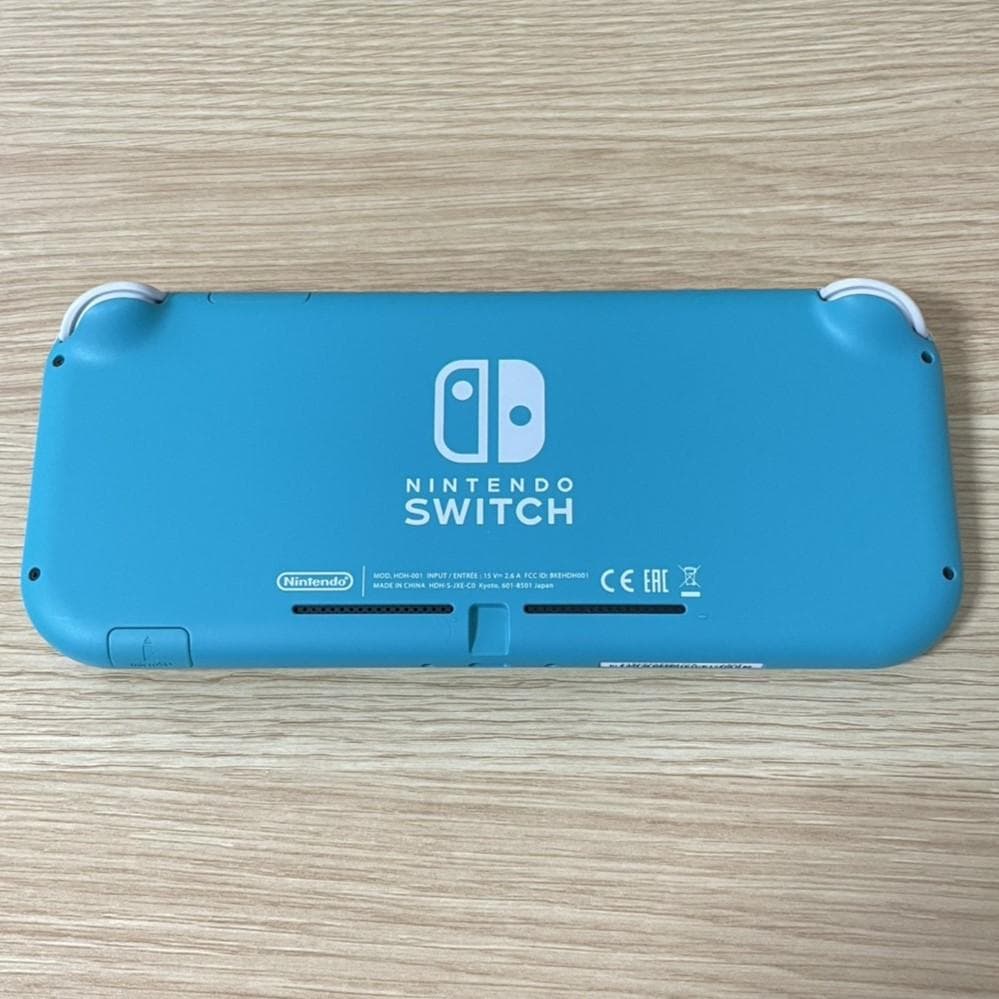 【美品】Nintendo Switch Lite ターコイズ 本体 電源・箱付き