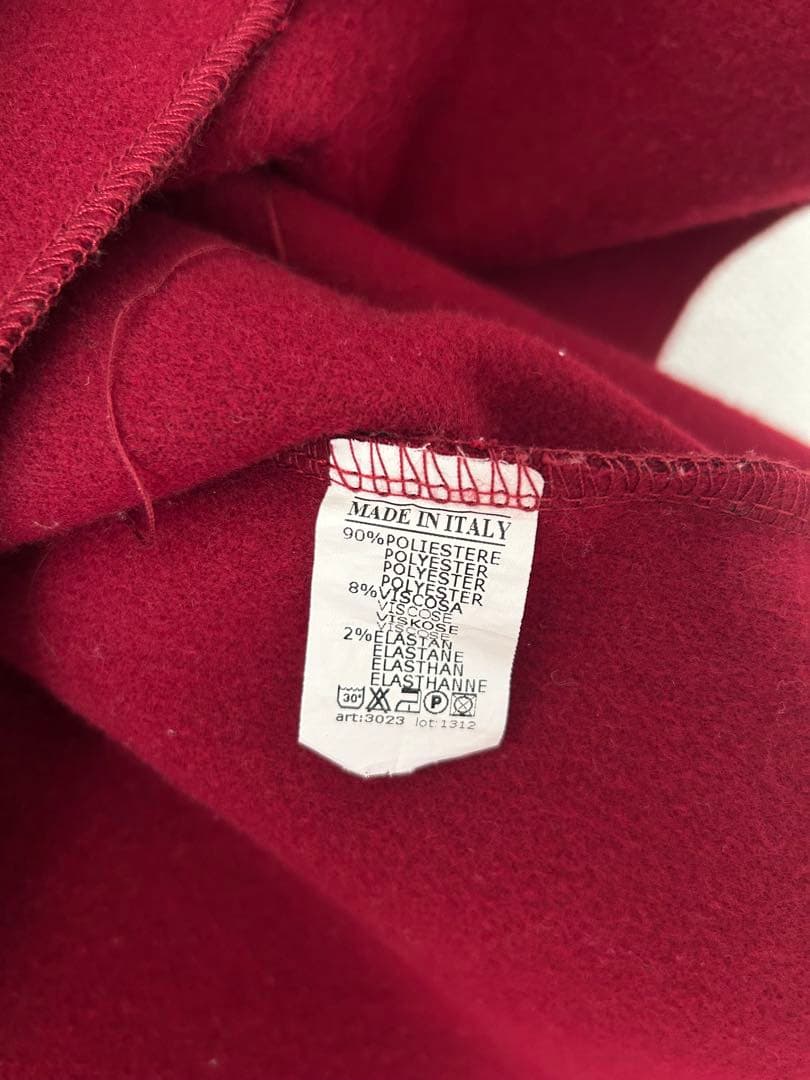 バーガンディ ポンチョ・ケープコート