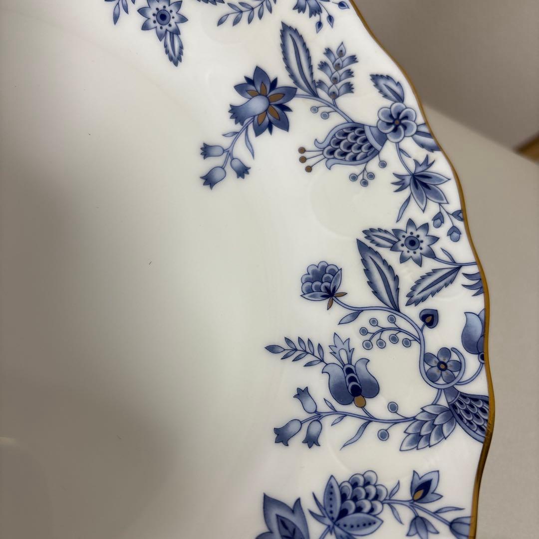 新品Noritake blue 深皿23cm 2枚 +C&S3客