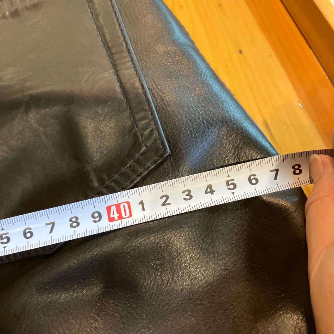 【美品】DEGNER レザーパンツ バイクウェア 牛革 ブラック 30サイズ