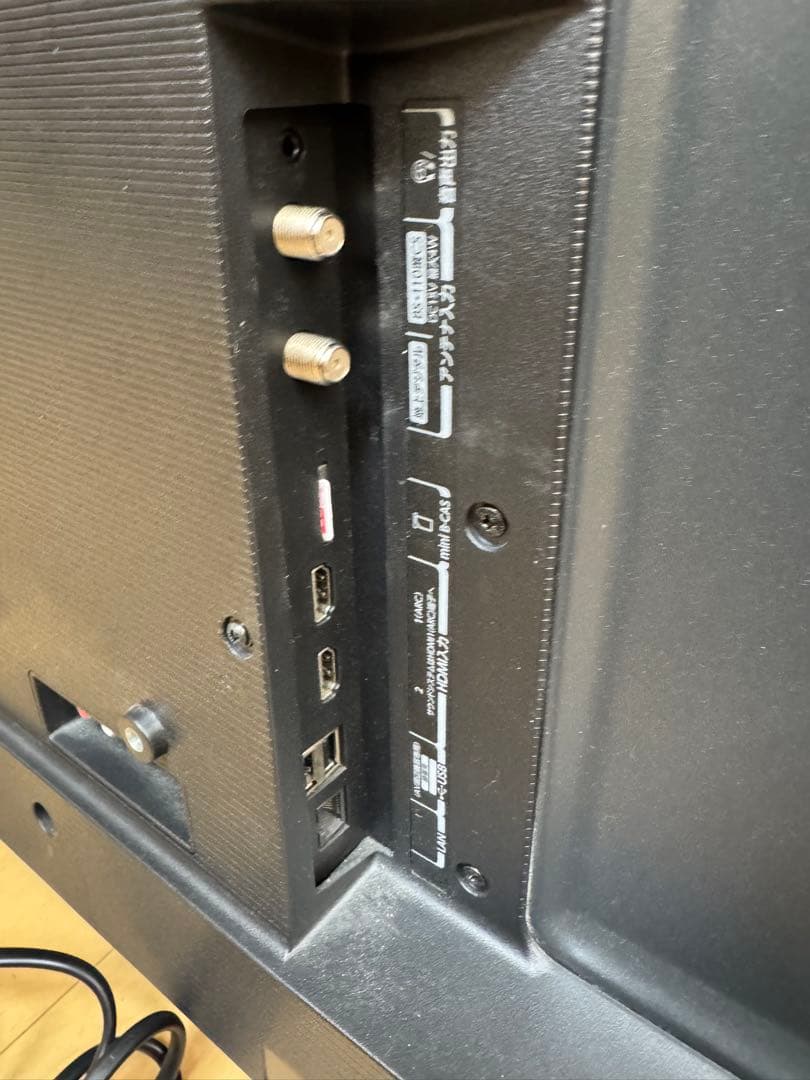 ☆3.TOSHIBA 液晶テレビ 40V34 2021年製