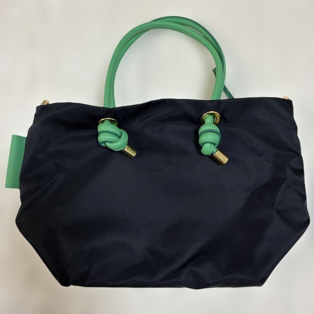 【極美品】ヴィオラドーロ　ビアンカ　ノットハンドル　2way ハンドバッグ