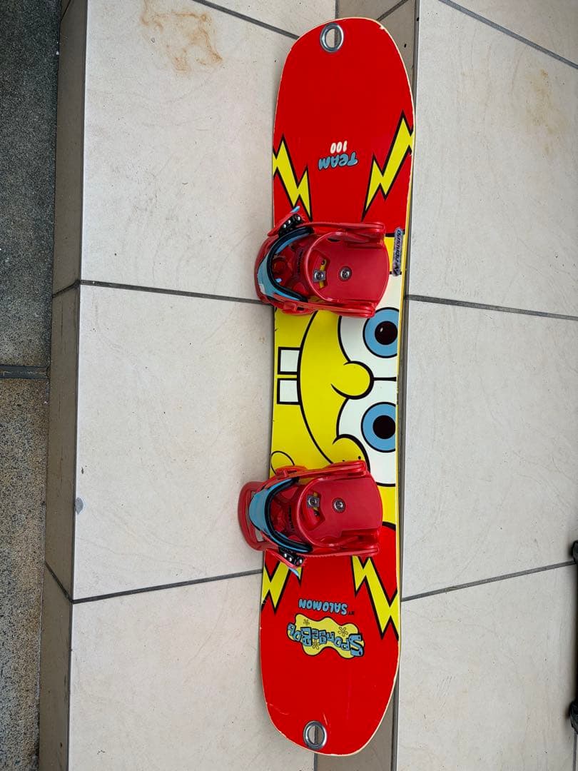 スノーボード キッズ スポンジボム