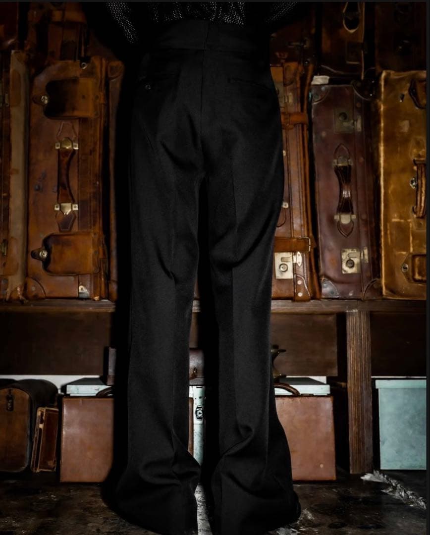 【完売品】SHIKITARI フレア スラックス