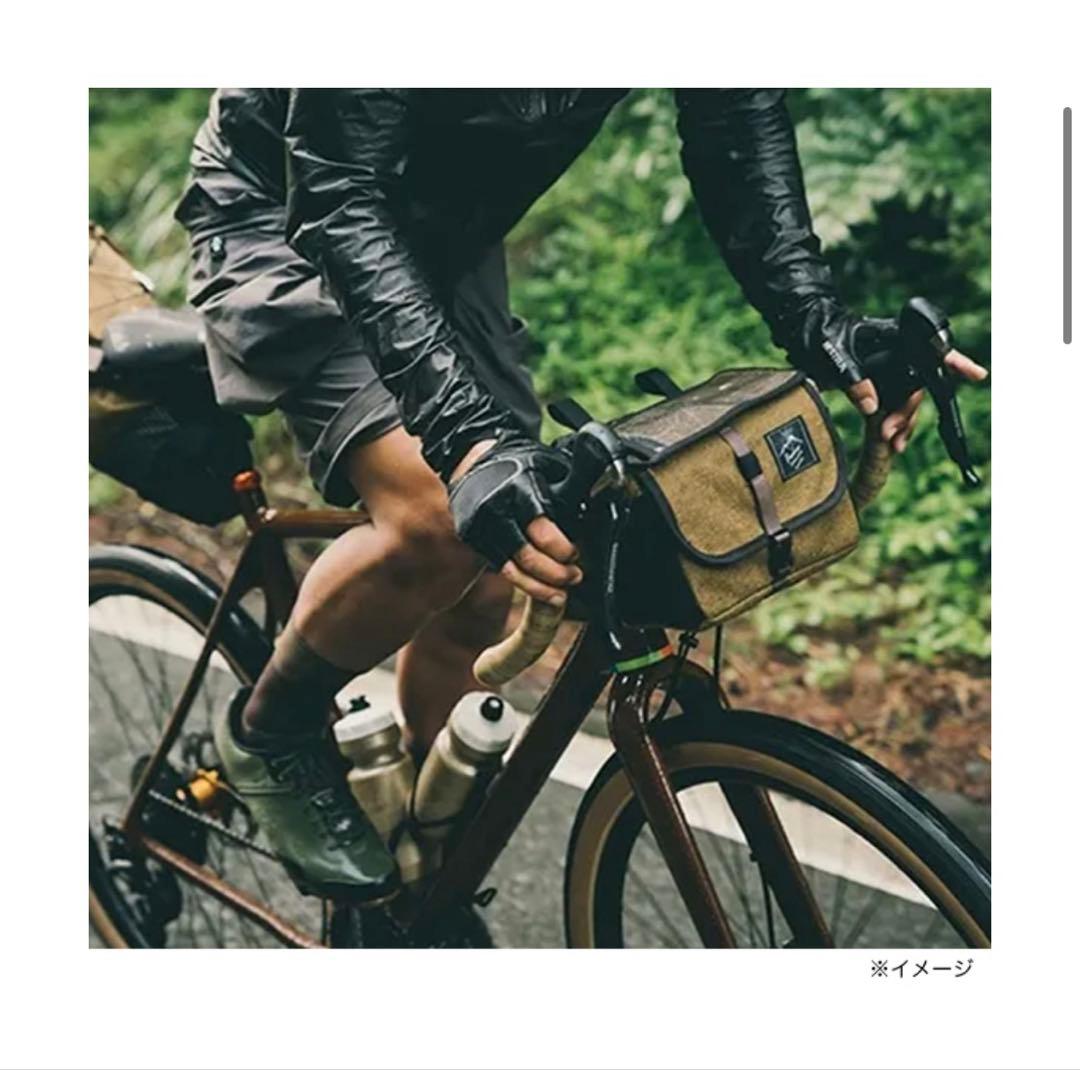 RawLowMountainWorksフロントバッグ　サイクルバーバッグ