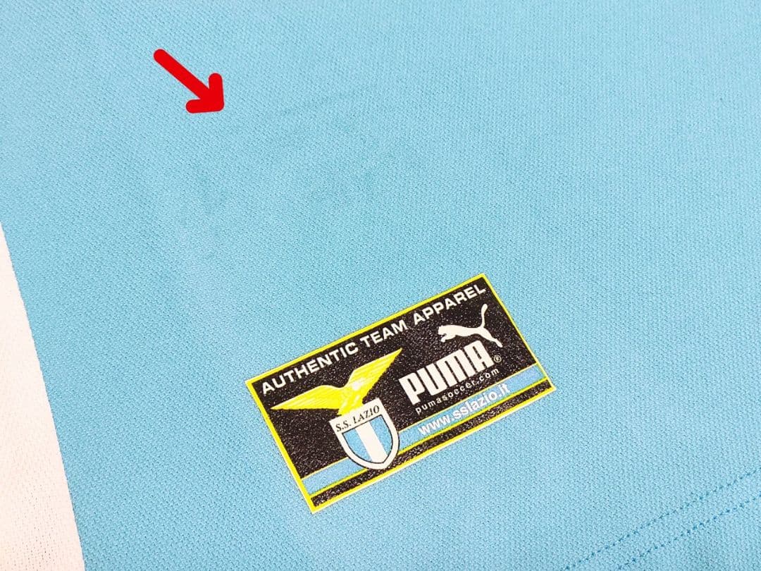 選手支給品 ラツィオ 03-04 コッパ・イタリア決勝仕様 コッラーディ