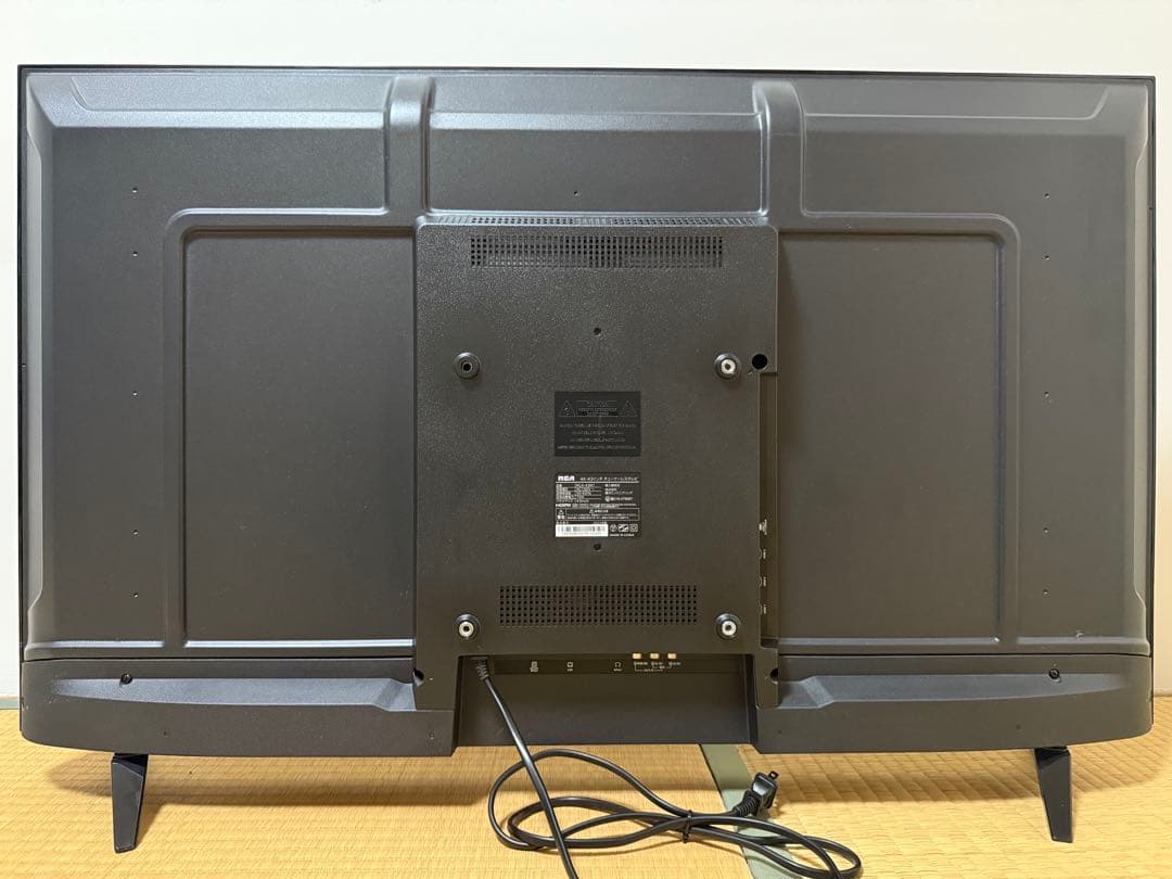 【美品】43㌅大画面！4K対応チューナーレスTV