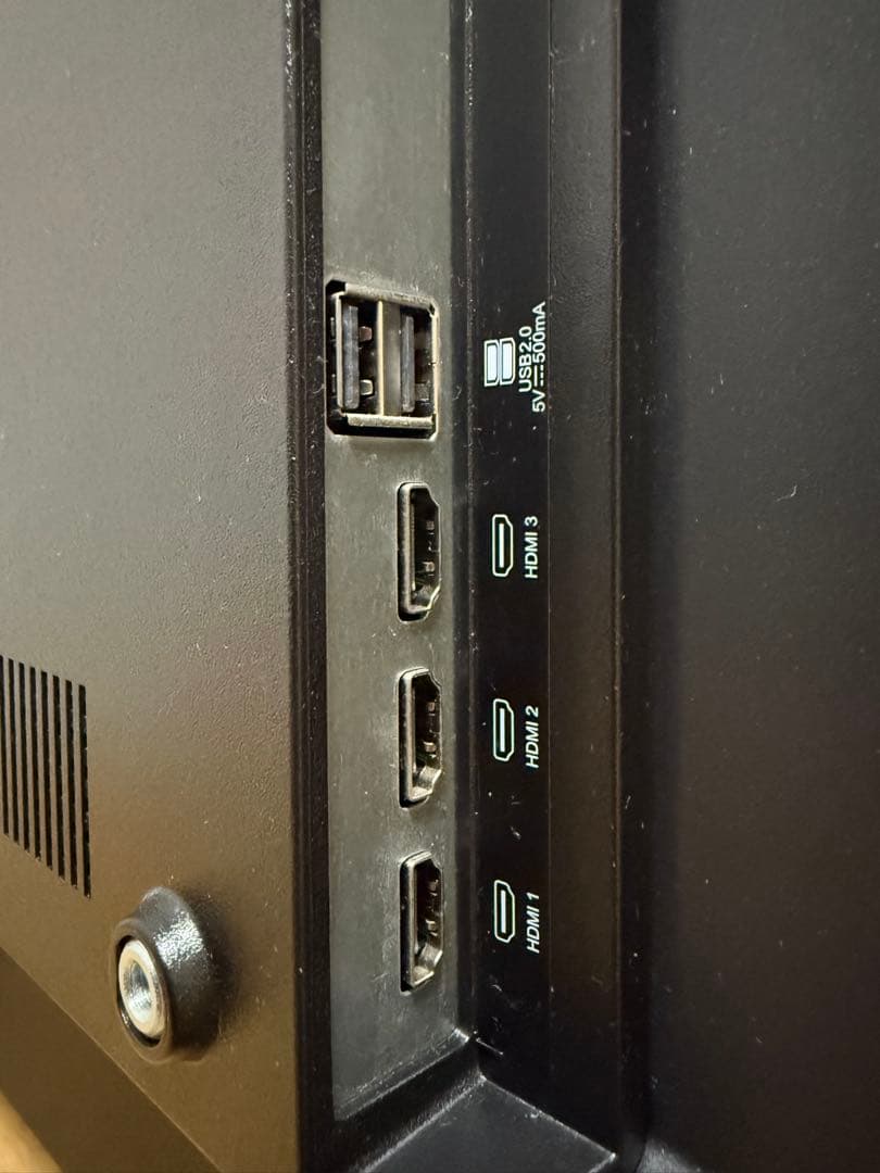 【美品】43㌅大画面！4K対応チューナーレスTV