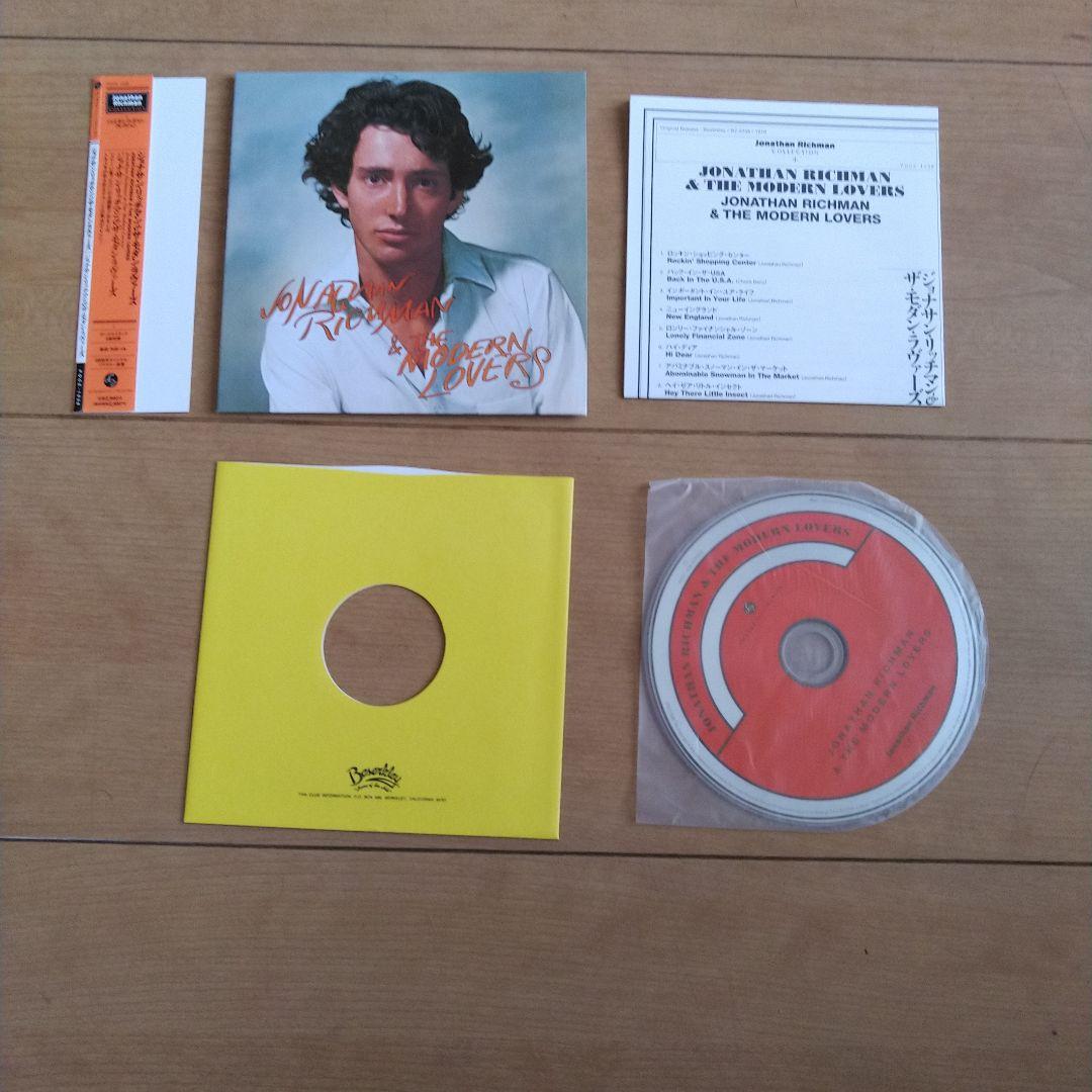 ジョナサン・リッチマン&ザ・モダン・ラヴァーズ 紙ジャケットCD 3点セット