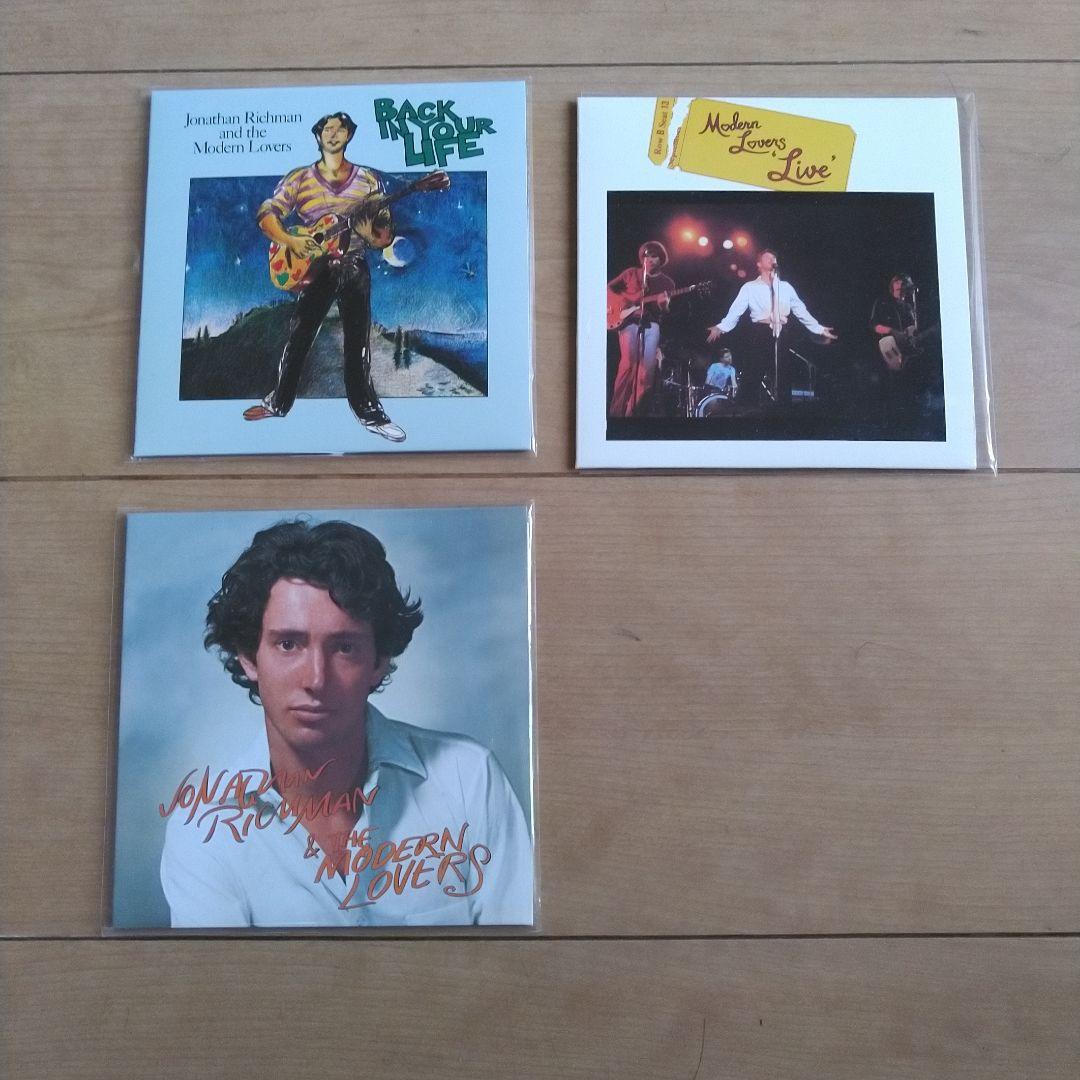 ジョナサン・リッチマン&ザ・モダン・ラヴァーズ 紙ジャケットCD 3点セット
