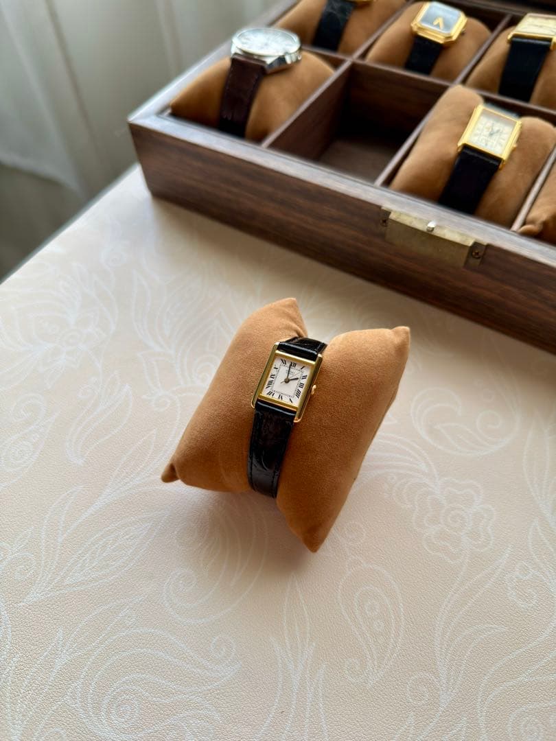 時計 SEIKO TANK 2C21-5110 VINTAGE 80s