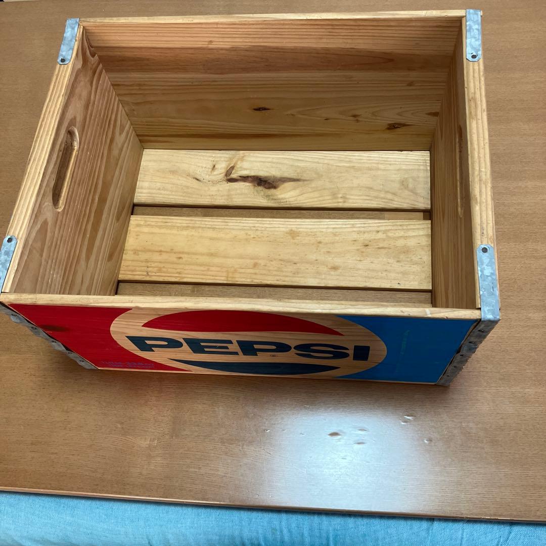 ペプシ木箱 ウッドボックス ヴィンテージ 木製 アンティーク 大