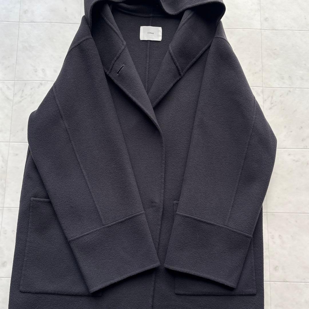 イエナ IENA ハミルトン リバーフードコート チャコールグレー アウター