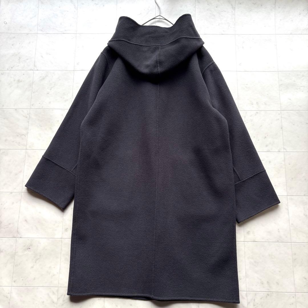 イエナ IENA ハミルトン リバーフードコート チャコールグレー アウター