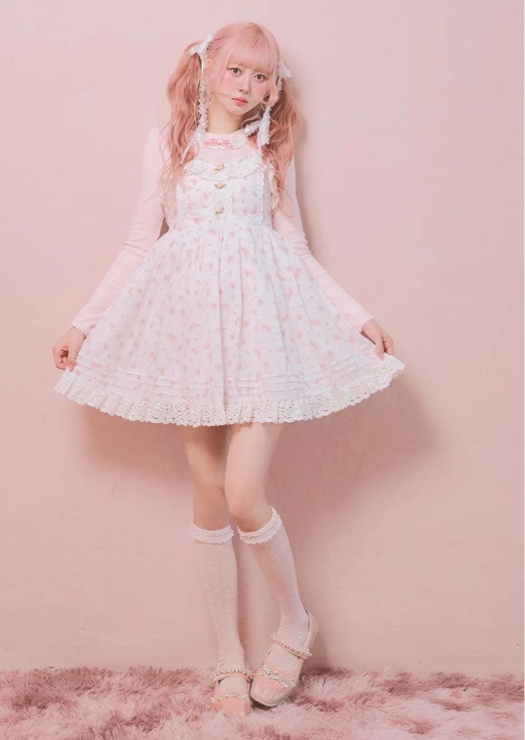 ワワさん専用　rosey jumper skirt tops Fiorforte