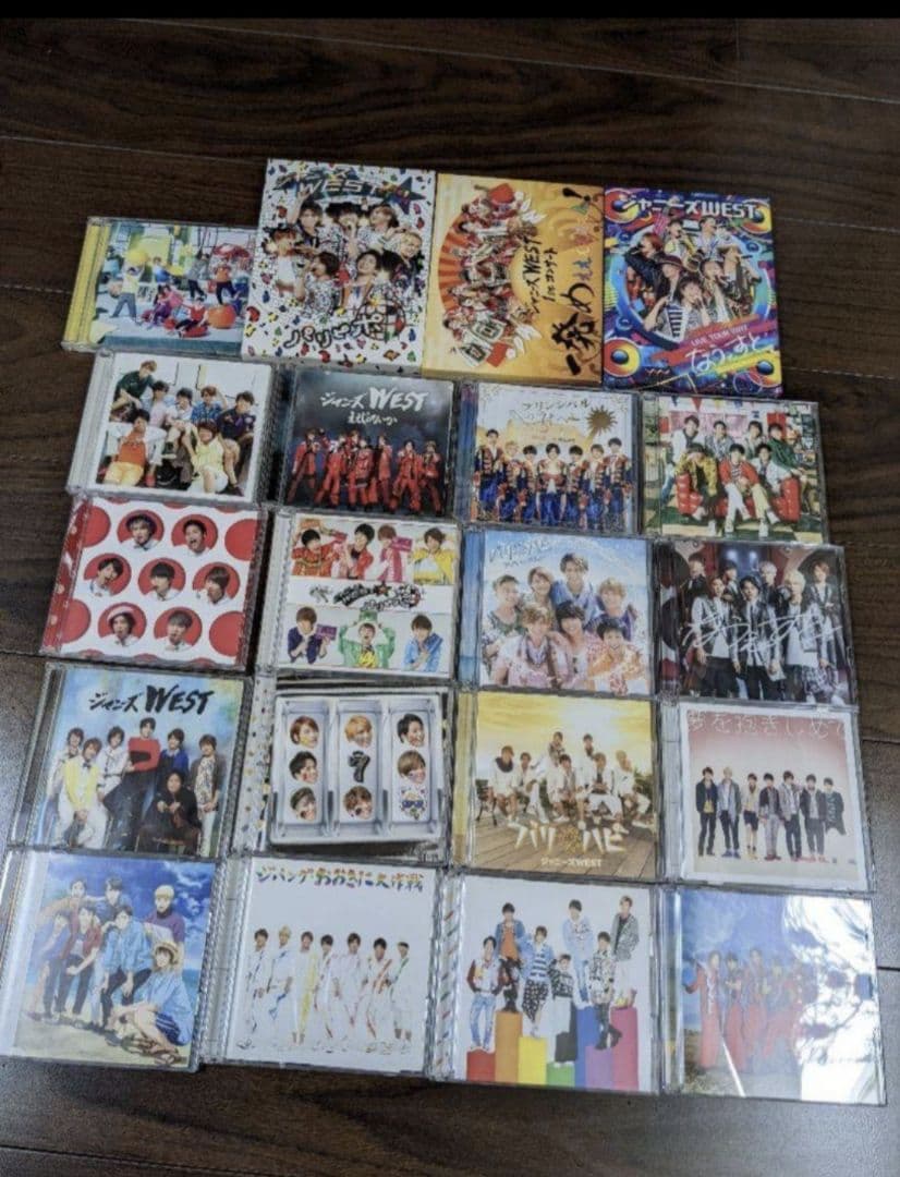 ジャニーズWEST　CD&DVD20点