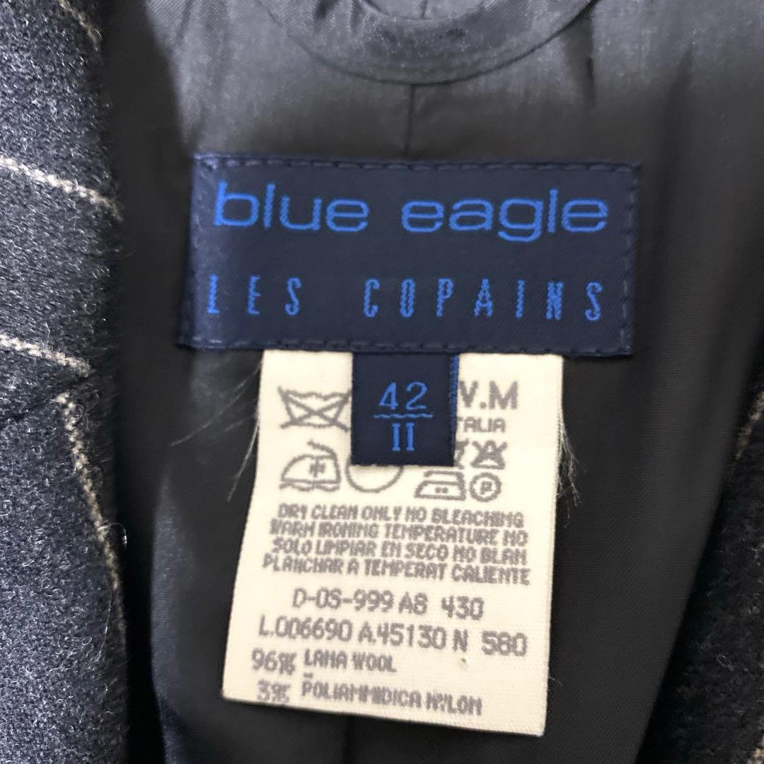 ★送料無料★✨Les Copains　ラマウール ストライプ チェスターコート