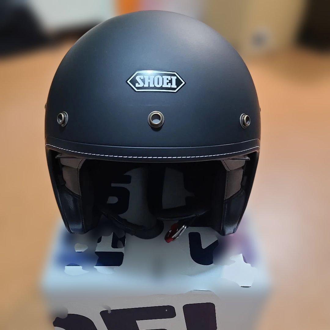 SHOEI J•O + マットブラック ジェットヘルメット XXLサイズ