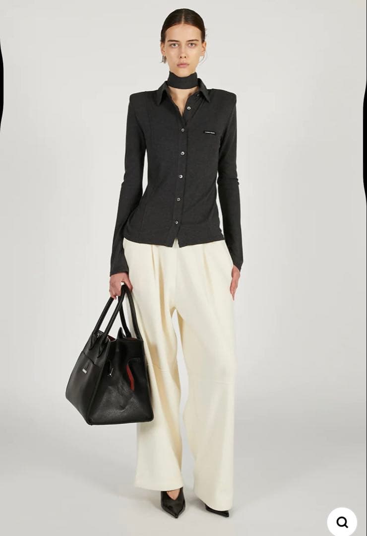 トップス PRANKPROJECT Necktie Slim Shirt