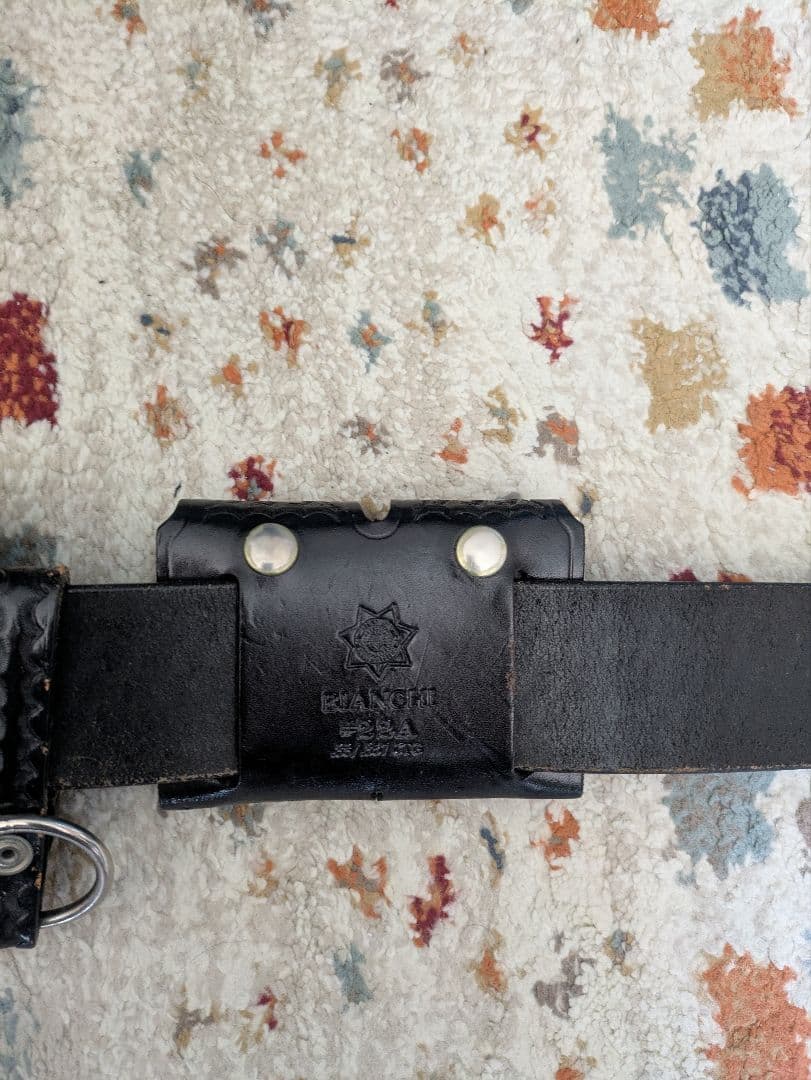 Bianchi レザー ホルスター付きベルト 一式