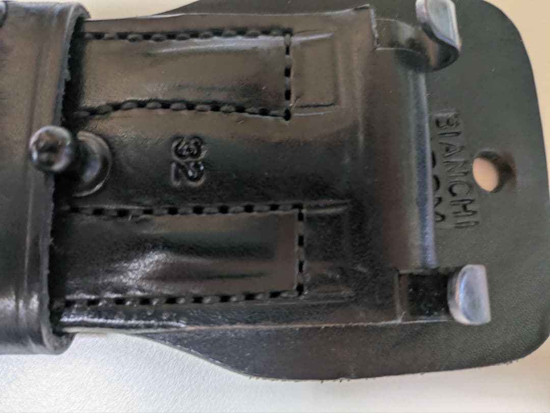 Bianchi レザー ホルスター付きベルト 一式