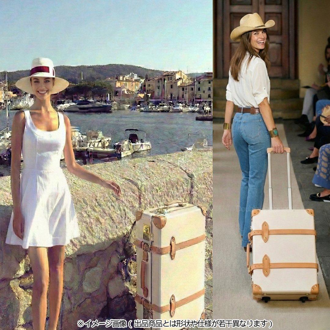 【moonleo】極美品★グローブトロッター２輪サファリ・21インチ３５L