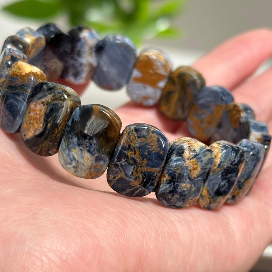 ラスト一点！ 最高級 希少 ブルーピーターサイト バングル 16mm 19cm