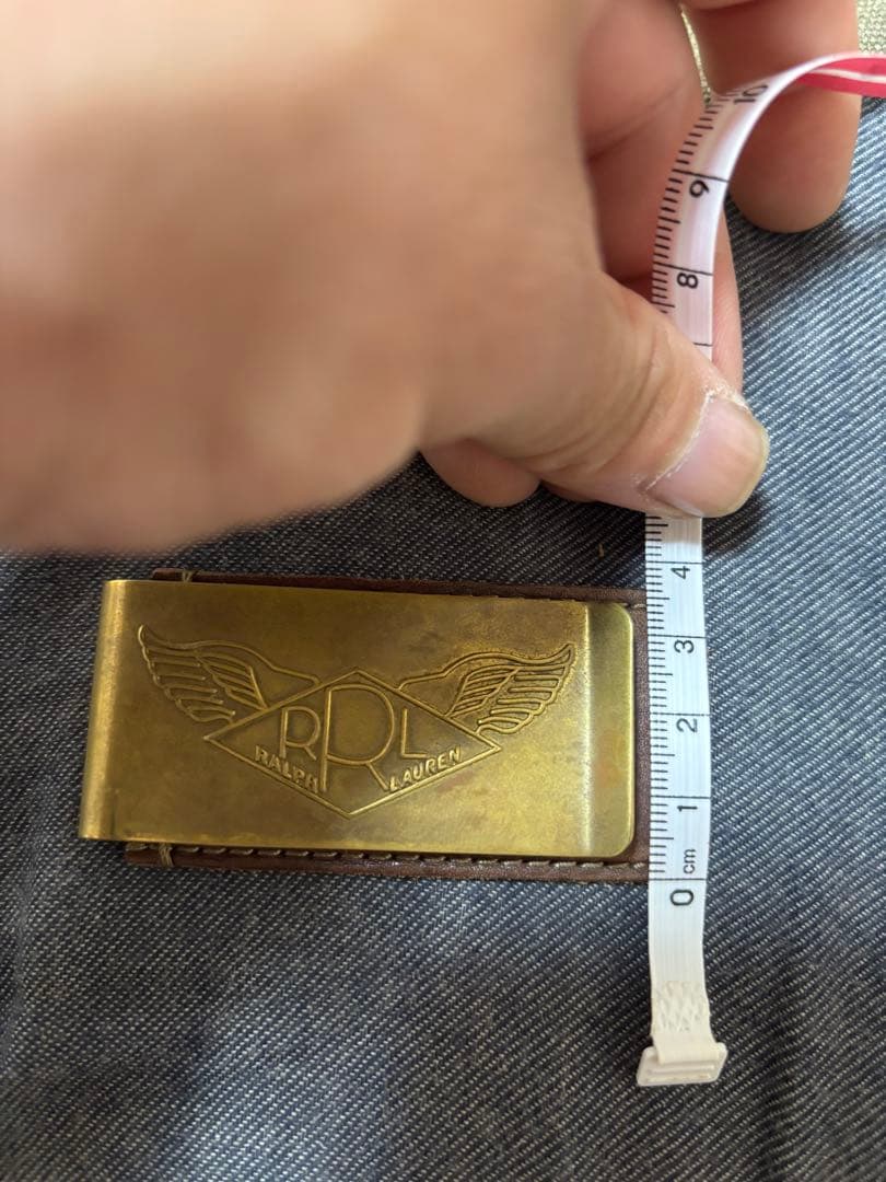 ダブルアールエル RRLマネークリップ