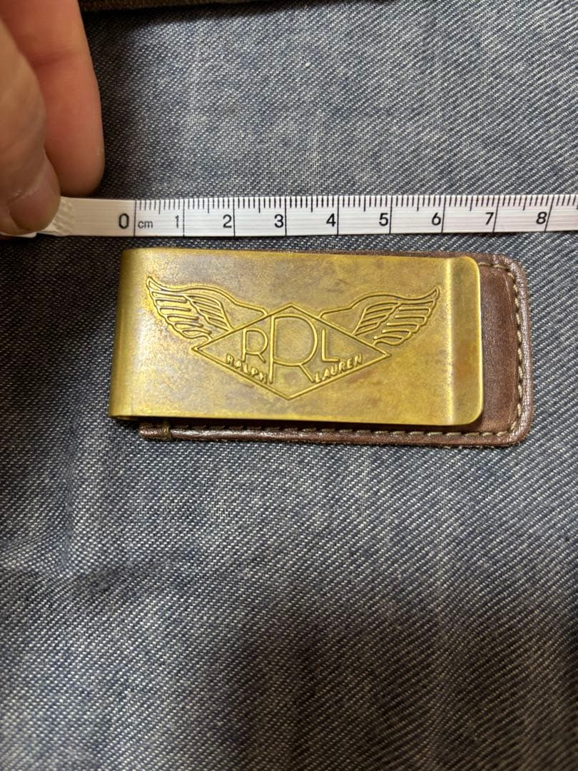 ダブルアールエル RRLマネークリップ