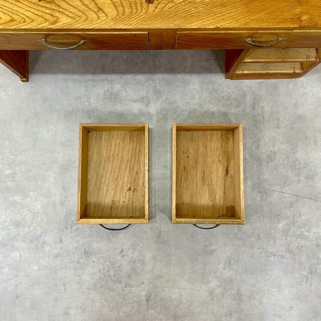 ヴィンテージ 文机 コーヒーテーブル センターテーブル 無垢材 ビンテージ