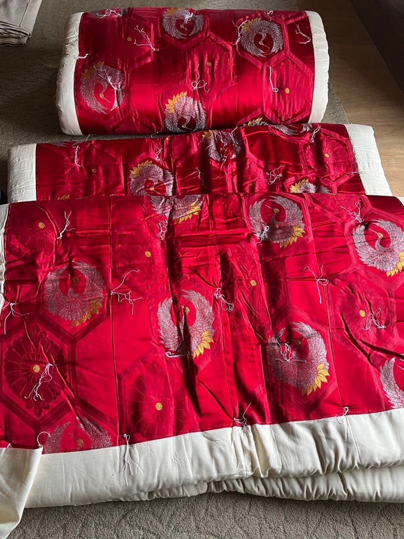 【オトボク様】高級婚礼布団　掛け1枚、敷1枚