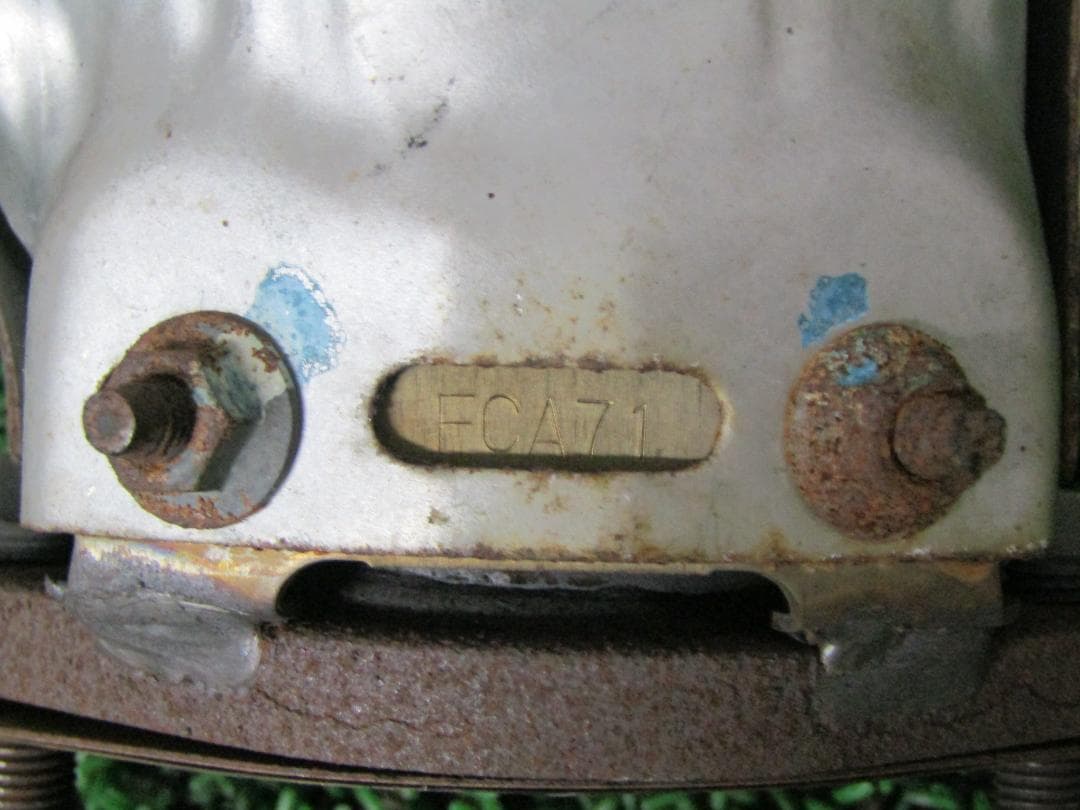 ☆送料込☆良好美品☆スバル WRX S4 純正 触媒 キャタライザー FCA71