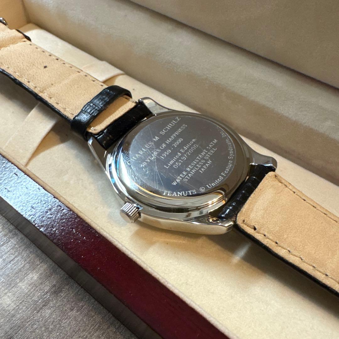 スヌーピー 50周年記念 腕時計