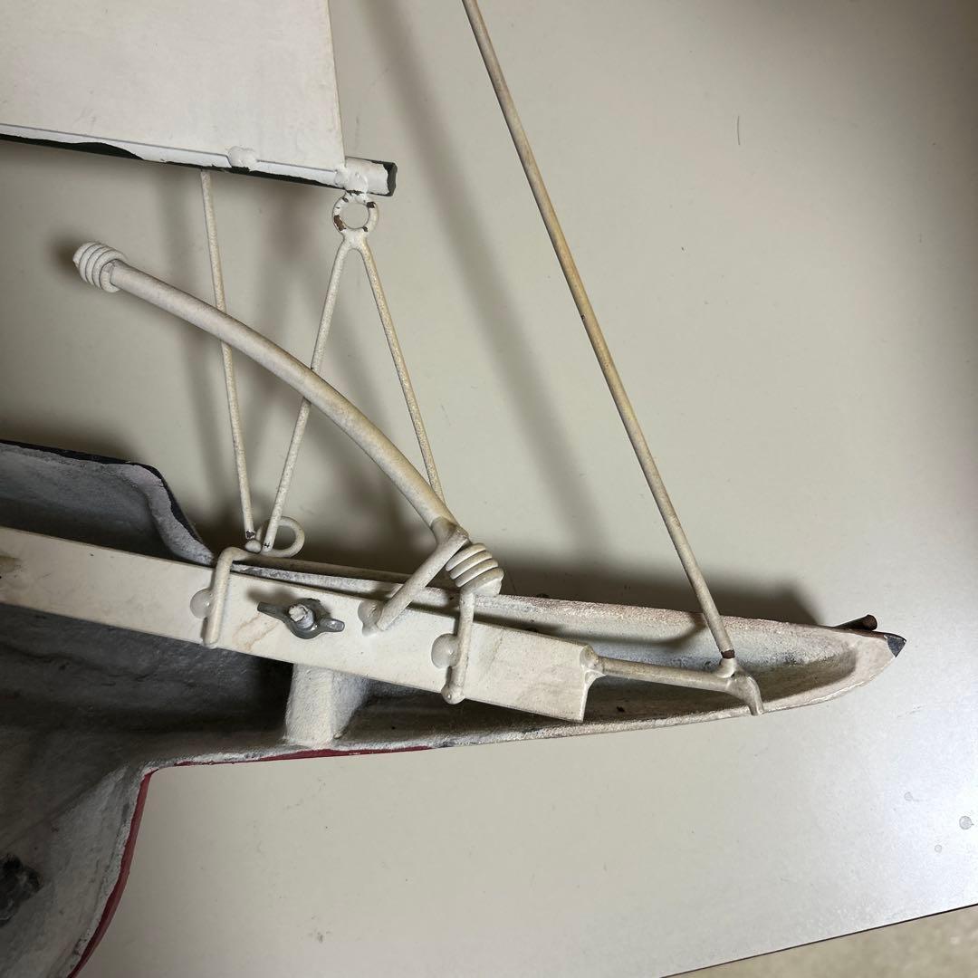 カーティスジェレ1987サイン入り彫刻c.jere ウォールスカルプチャーヨット