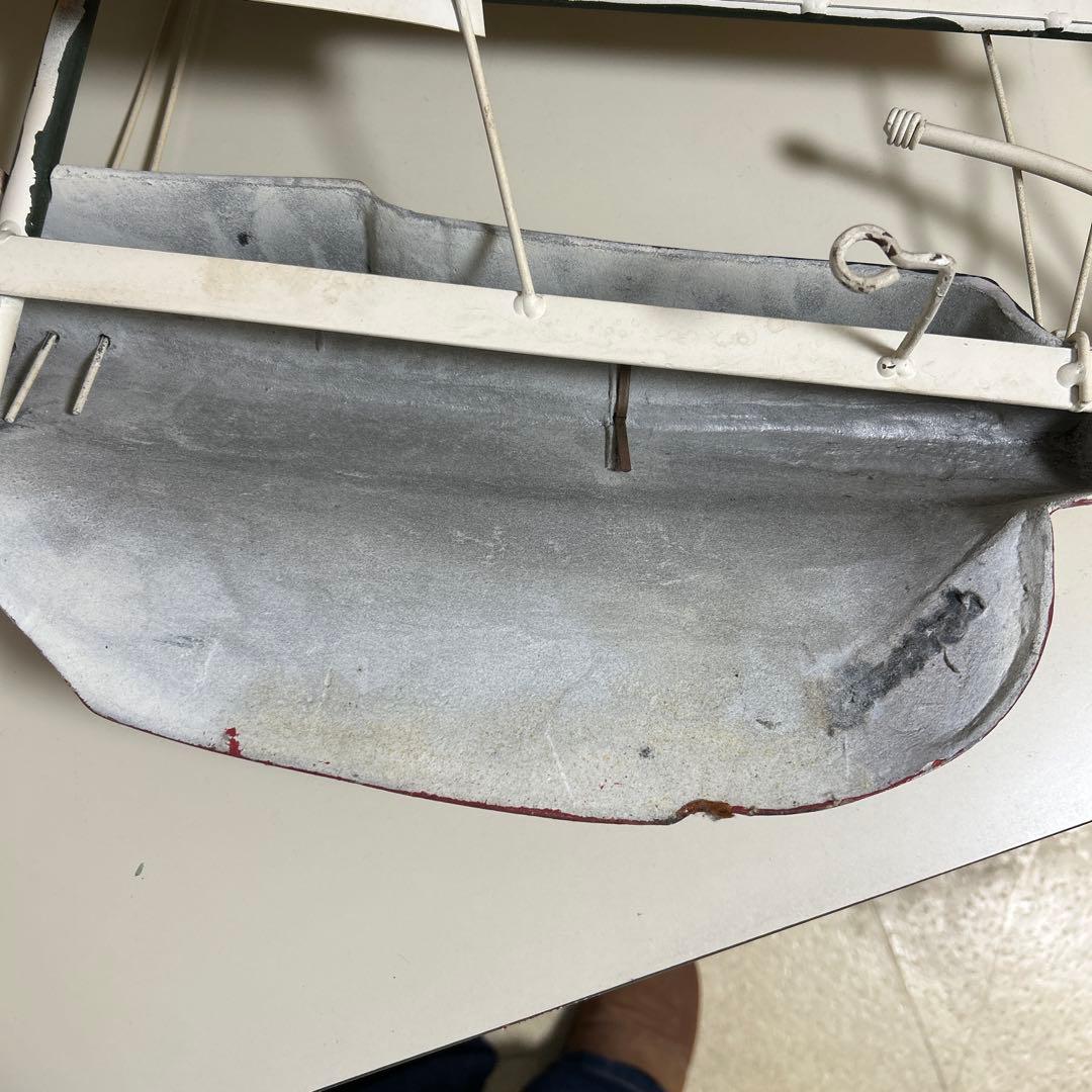 カーティスジェレ1987サイン入り彫刻c.jere ウォールスカルプチャーヨット