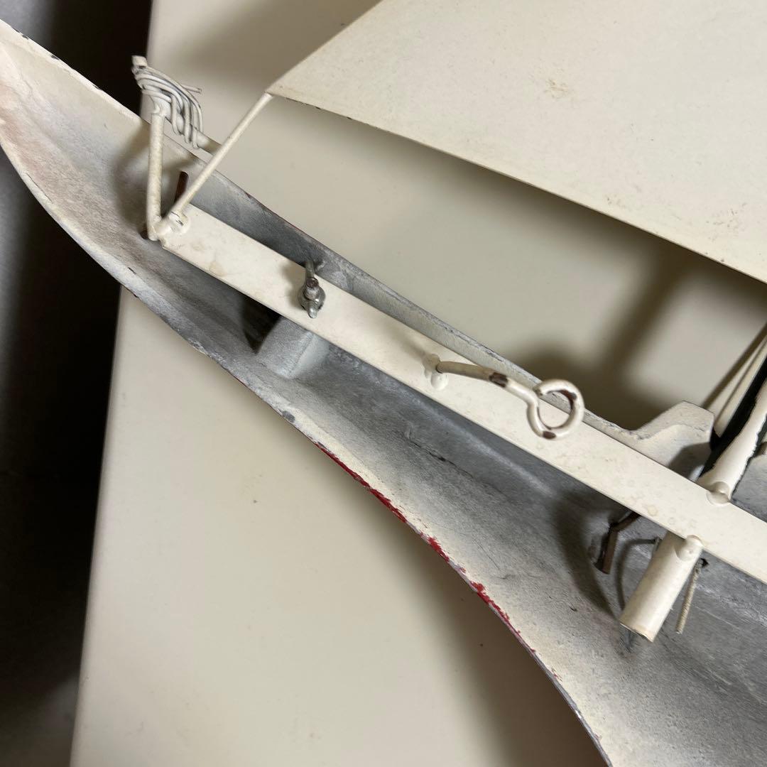 カーティスジェレ1987サイン入り彫刻c.jere ウォールスカルプチャーヨット