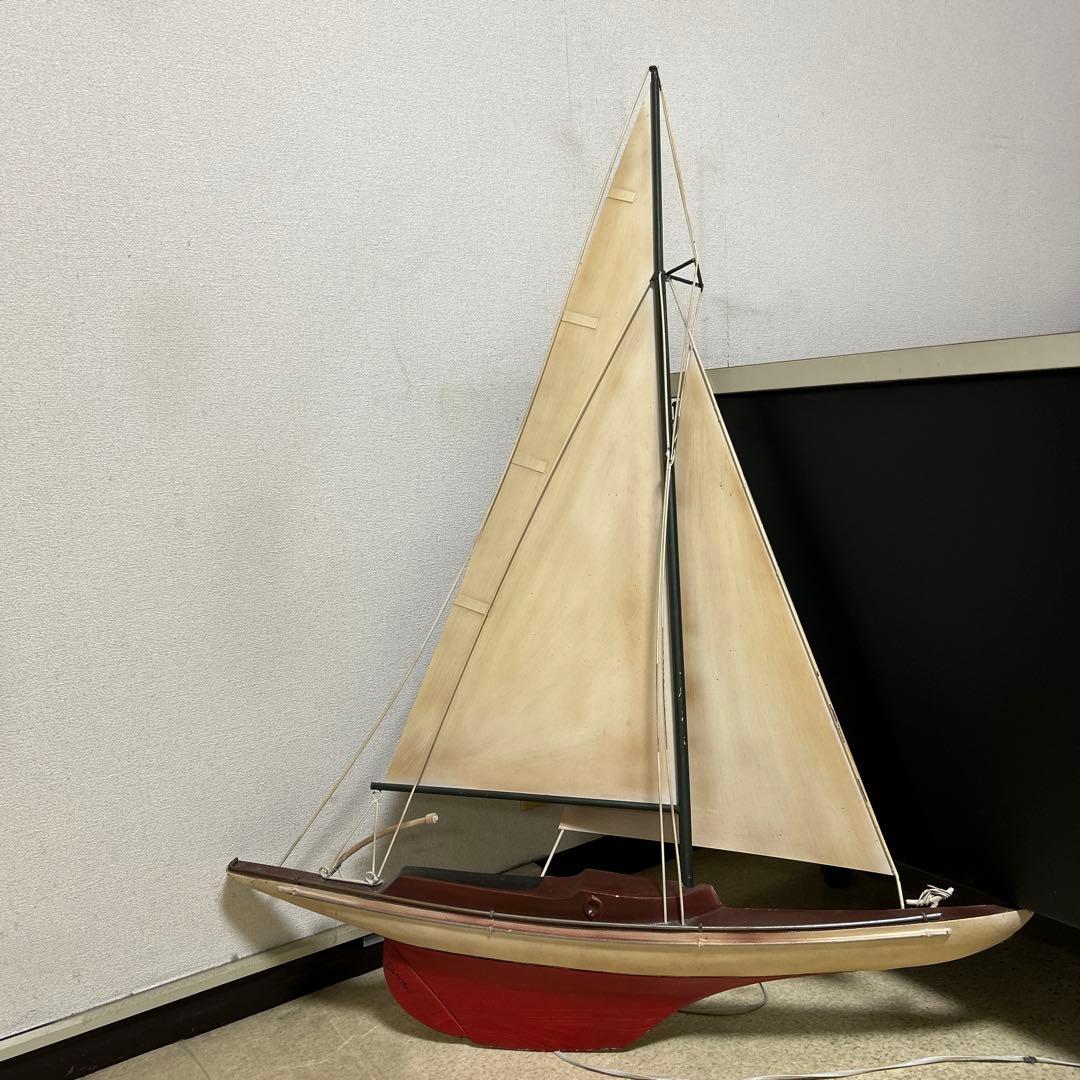 カーティスジェレ1987サイン入り彫刻c.jere ウォールスカルプチャーヨット