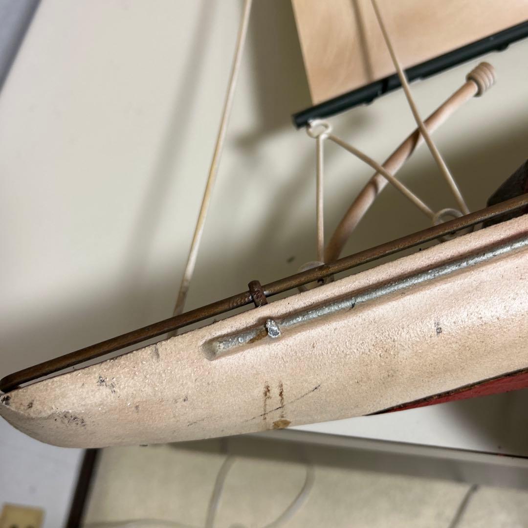 カーティスジェレ1987サイン入り彫刻c.jere ウォールスカルプチャーヨット