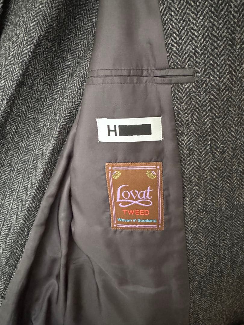 H beauty&youth Lovat Tweed ジャケット