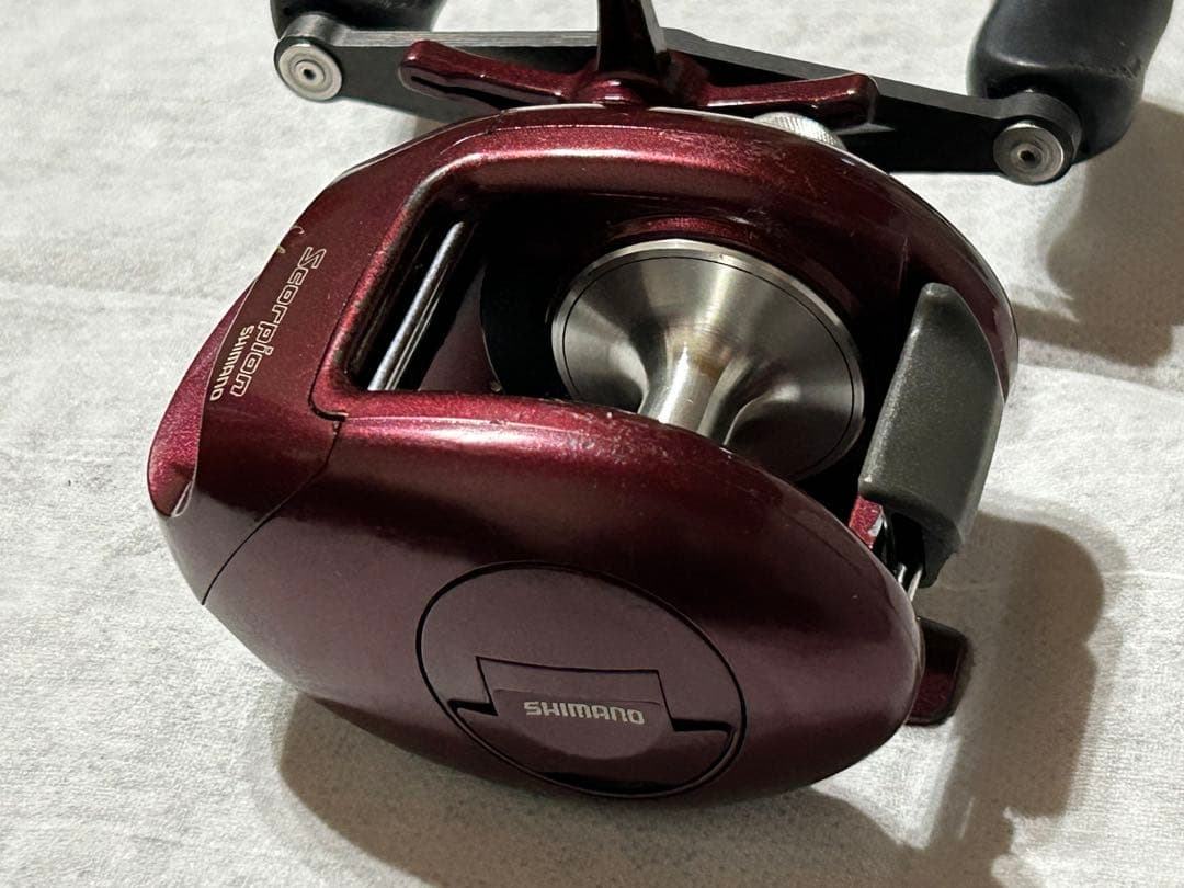 シマノ スコーピオン1500 　動作良好　ZPI SSRC カーボンハンドル