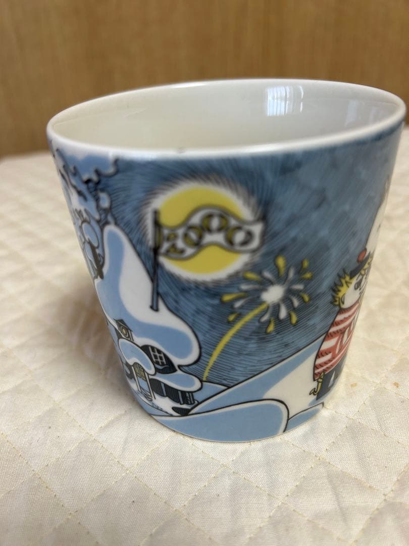 新品未使用 レア アラビア ムーミンマグカップ 2000年