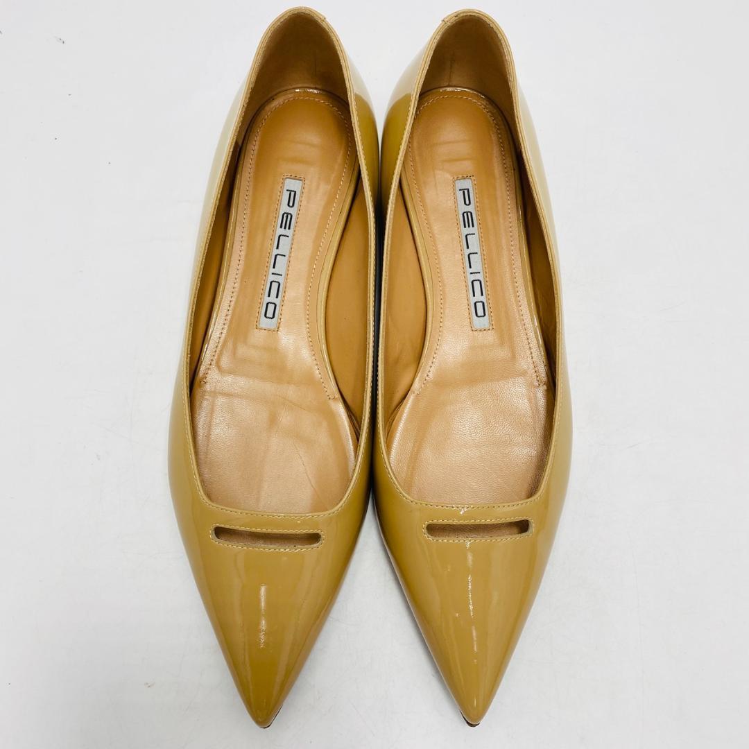 美品　PELLICO　アネッリ　フラットシューズ　パンプス　大きいサイズ　39