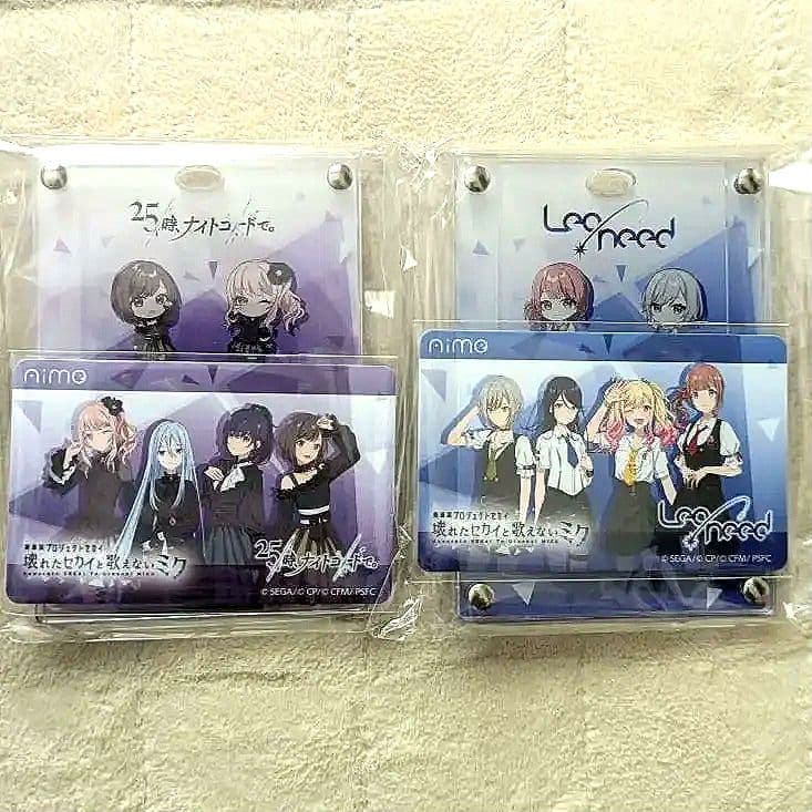 【新品】チュウニズムプロセカ Aime＆アクリル ナイトコード＋Leoneed