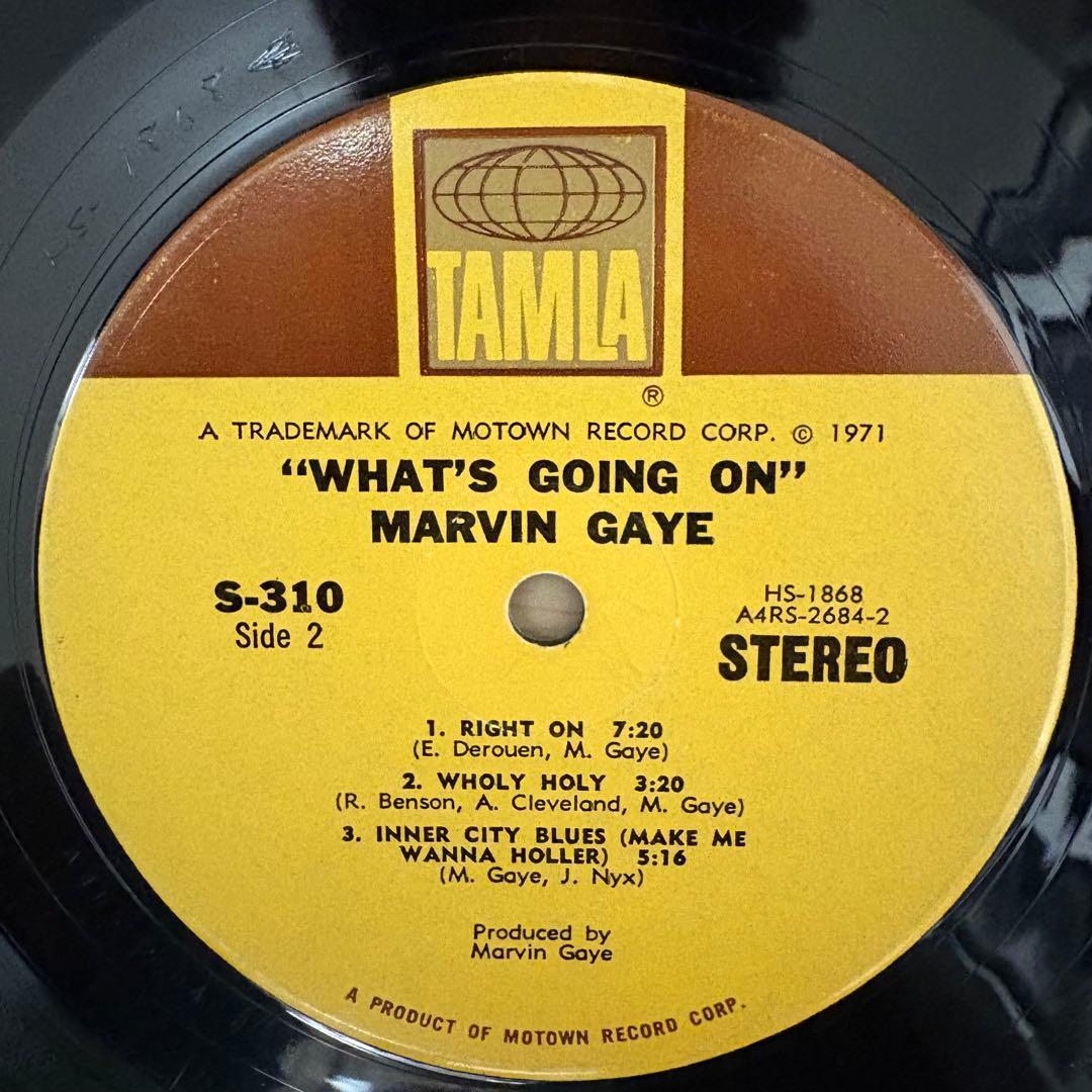 【メガレア！】マーヴィン・ゲイ/ホワッツ・ゴーイン・オン　稀少USオリジナル盤！